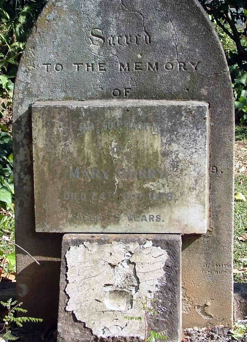 CURRY Mary  1800-1879