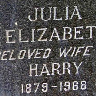 ? Julia Elizabeth 1879-1968