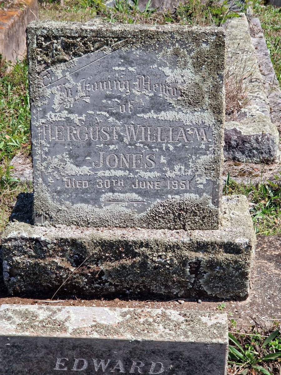 JONES Hergust William -1951
