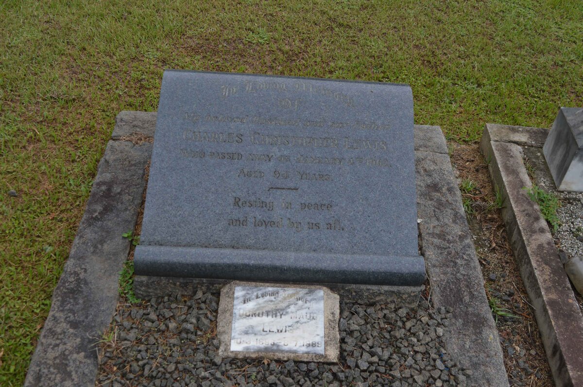 LEWIS Charles Christopher -1962 :: LEWIS Dorothy Maud 1898-1989