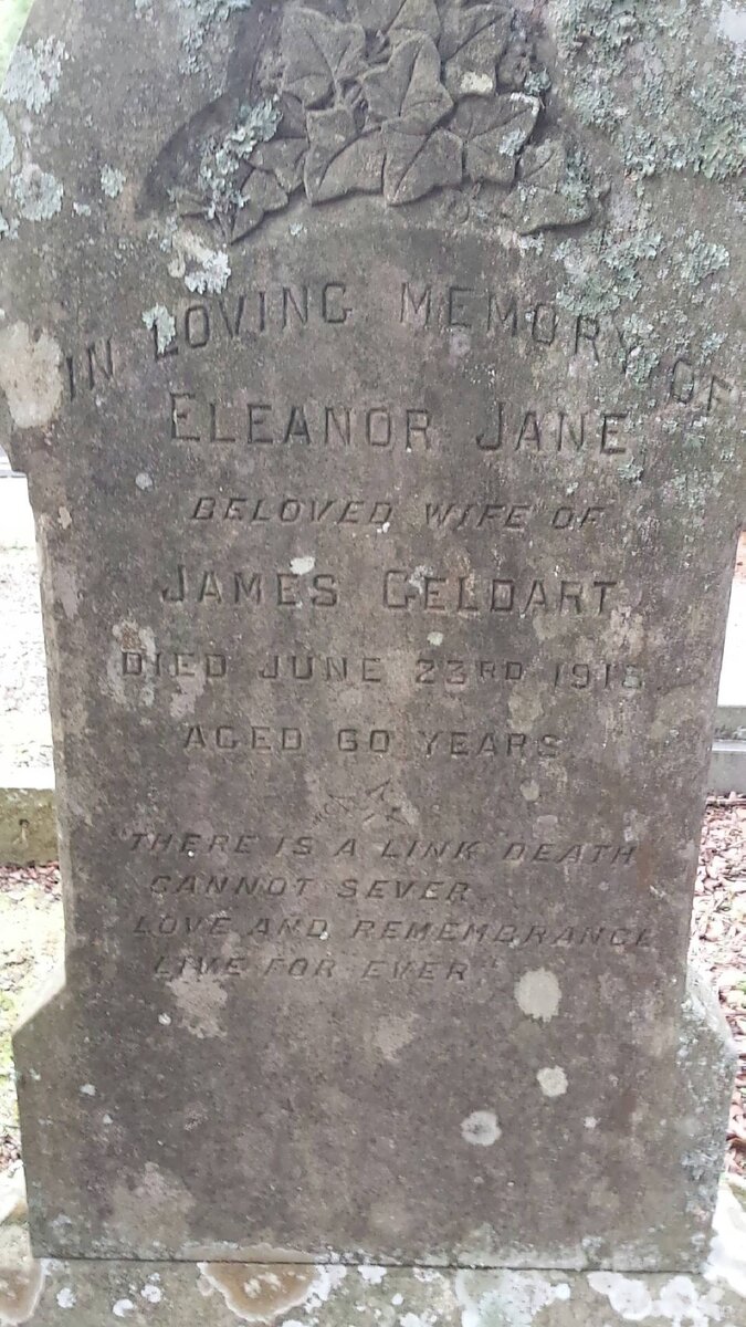 GELDART Eleanor Jane nee LUND 1858-1918