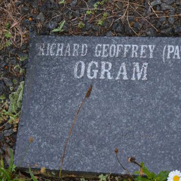 OGRAM Richard Geoffrey 1923-2002