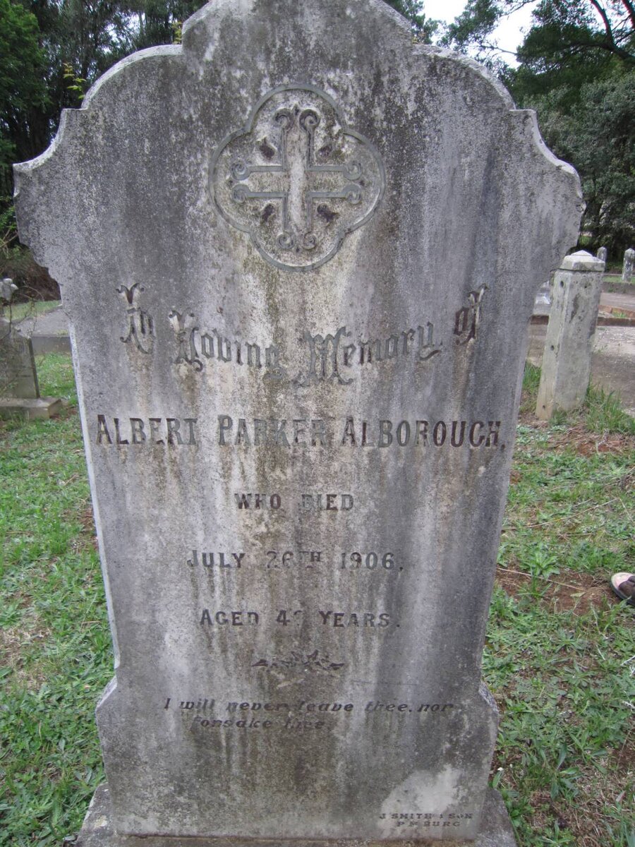 ALBOROUGH Albert Parker -1906