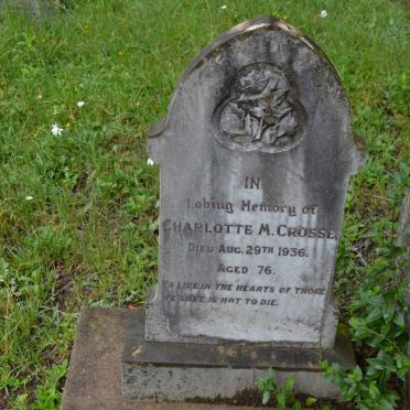 CROSSE Charlotte M. - 1936