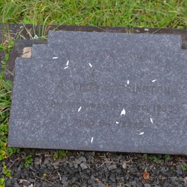 HARRINGTON Arthur  -1959