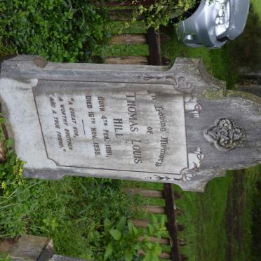 HILL Thomas Louis 1881-1959