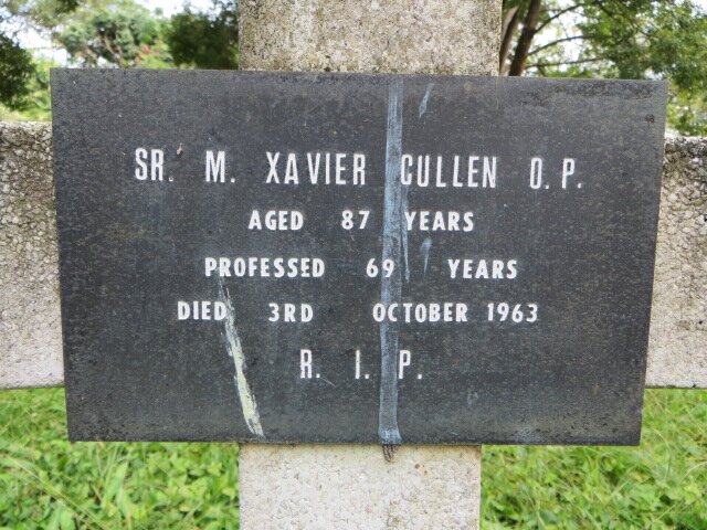 CULLEN Xavier -1963