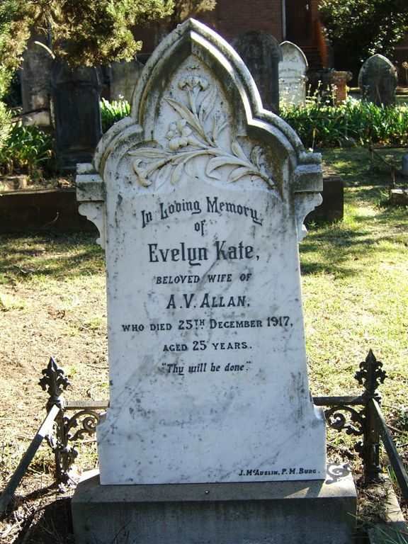 ALLAN Evelyn Kate   -1917