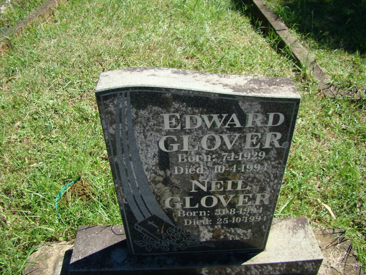 GLOVER Edward 1929-1991 :: GLOVER Neil 1994-1994