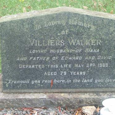 WALKER Villiers   -1969