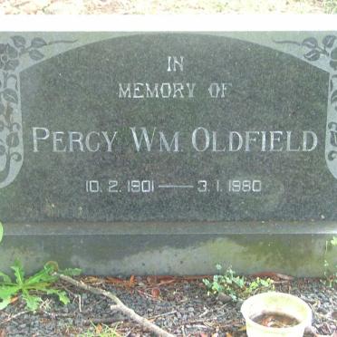 OLDFIELD Percy William 1901-1980