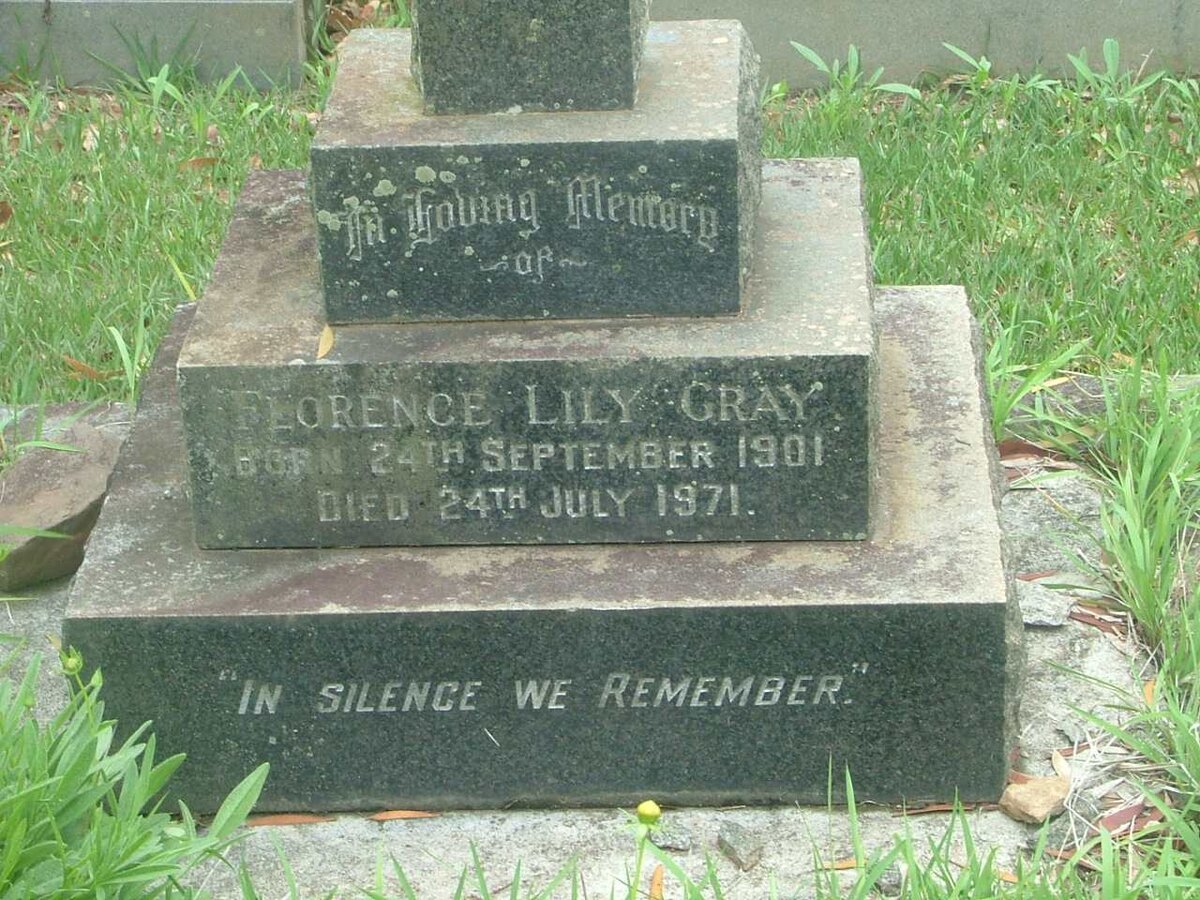 GRAY Florence Lily 1901-1971