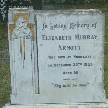 ARNOTT Elizabeth Murray  -1935