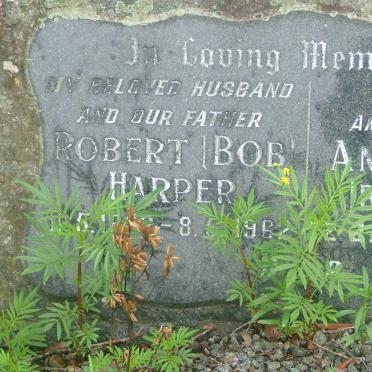 HARPER Robert -1962 &amp; Amy Muriel nee SMITH 1895-