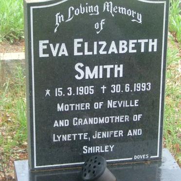 SMITH Eva Elizabeth 1905-1993