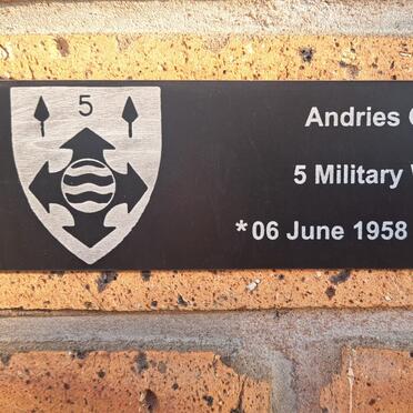 MEYER Andries C.G. 1958-2010