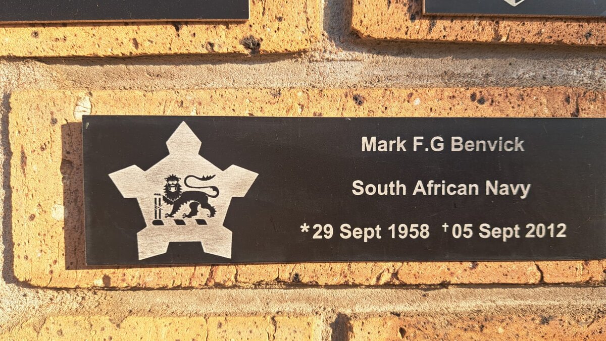 BENVICK Mark F.G. 1958-2012