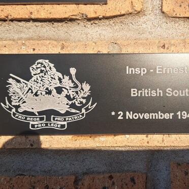 KNOETZE Ernest Jock 1947-2025