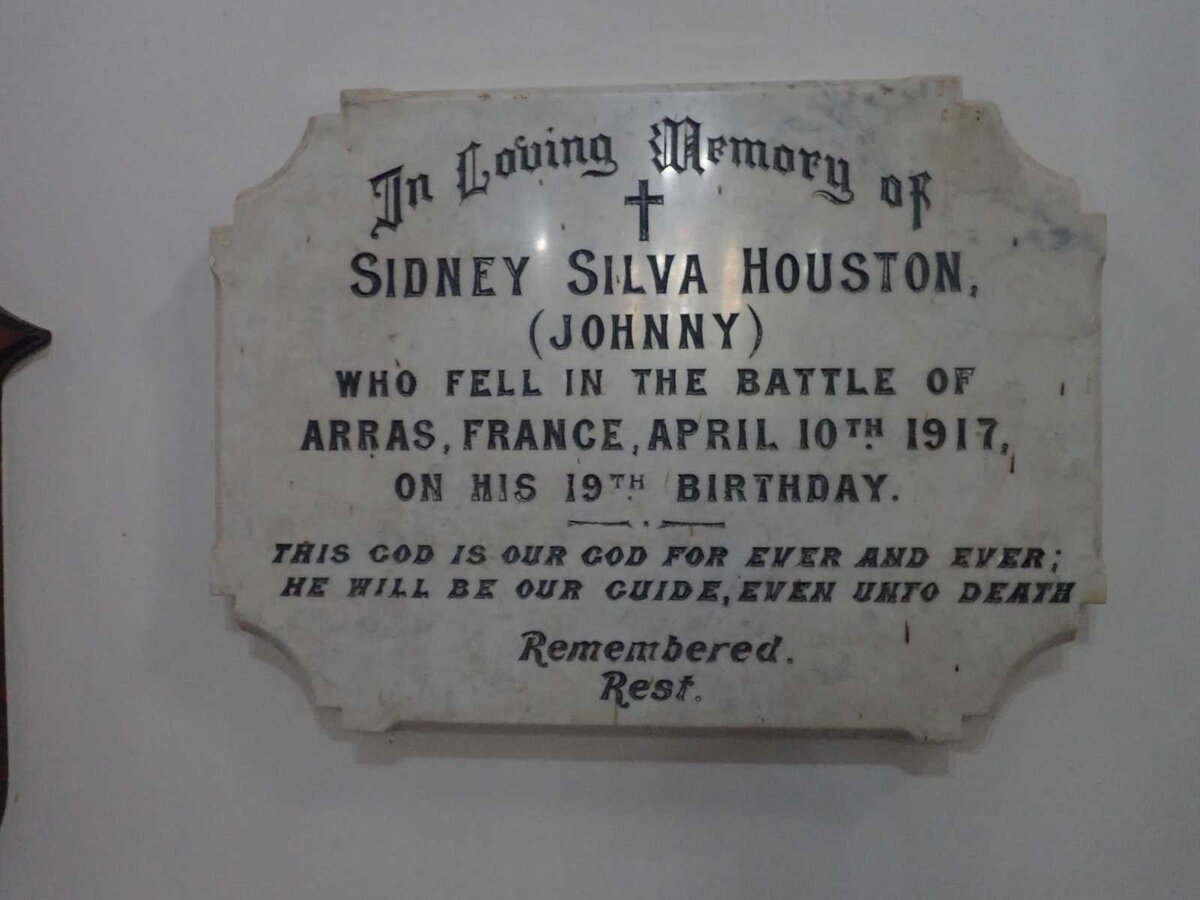 HOUSTON Sidney Silva -1917