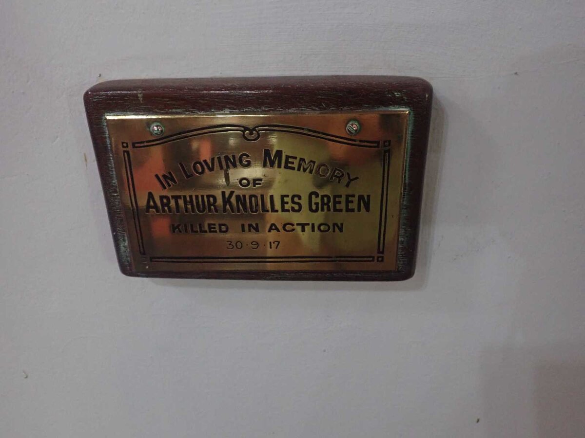 GREEN Arthur Knolles -1917