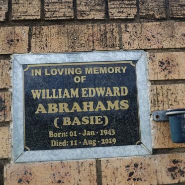 ABRAHAMS William Edward 1943-2019