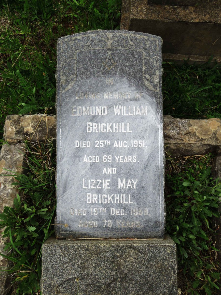 BRICKHILL Edmund William -1951 &amp; Lizzie May -1959