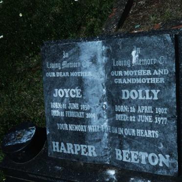 BEETON Dolly 1902-1977 :: HARPER Joyce 1930-2009