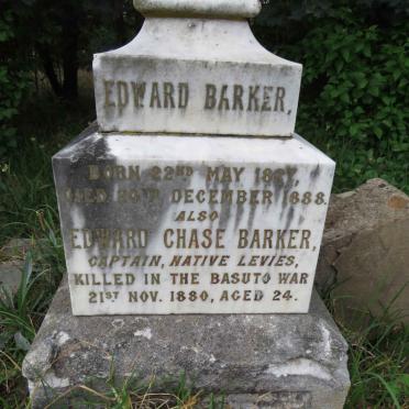 BARKER Edward 1827-1888 :: BARKER Edward Chase -1880 :: STEPHEN Edith M. 1875-1968