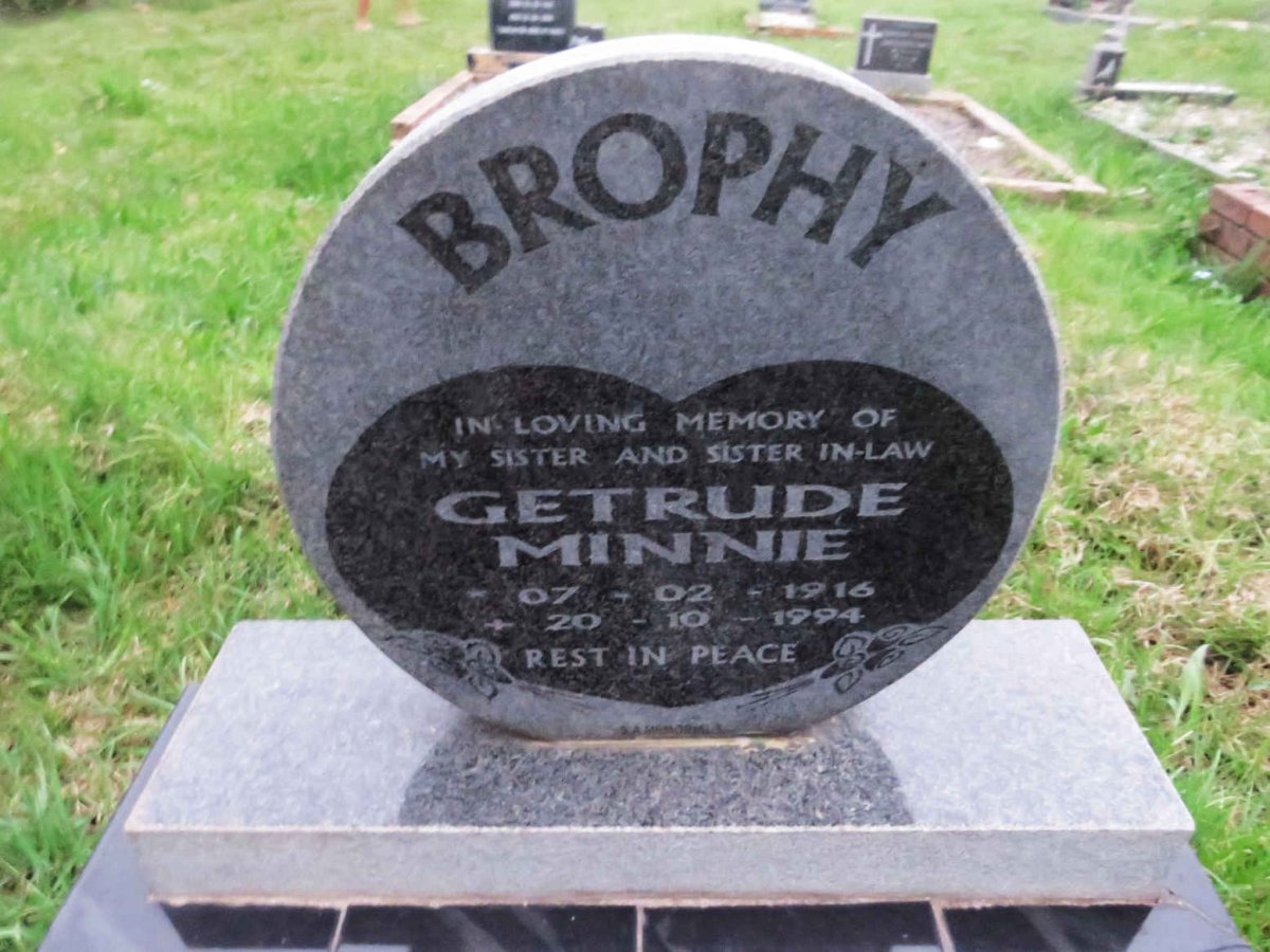 BROPHY Gertrude Minnie 1916-1994