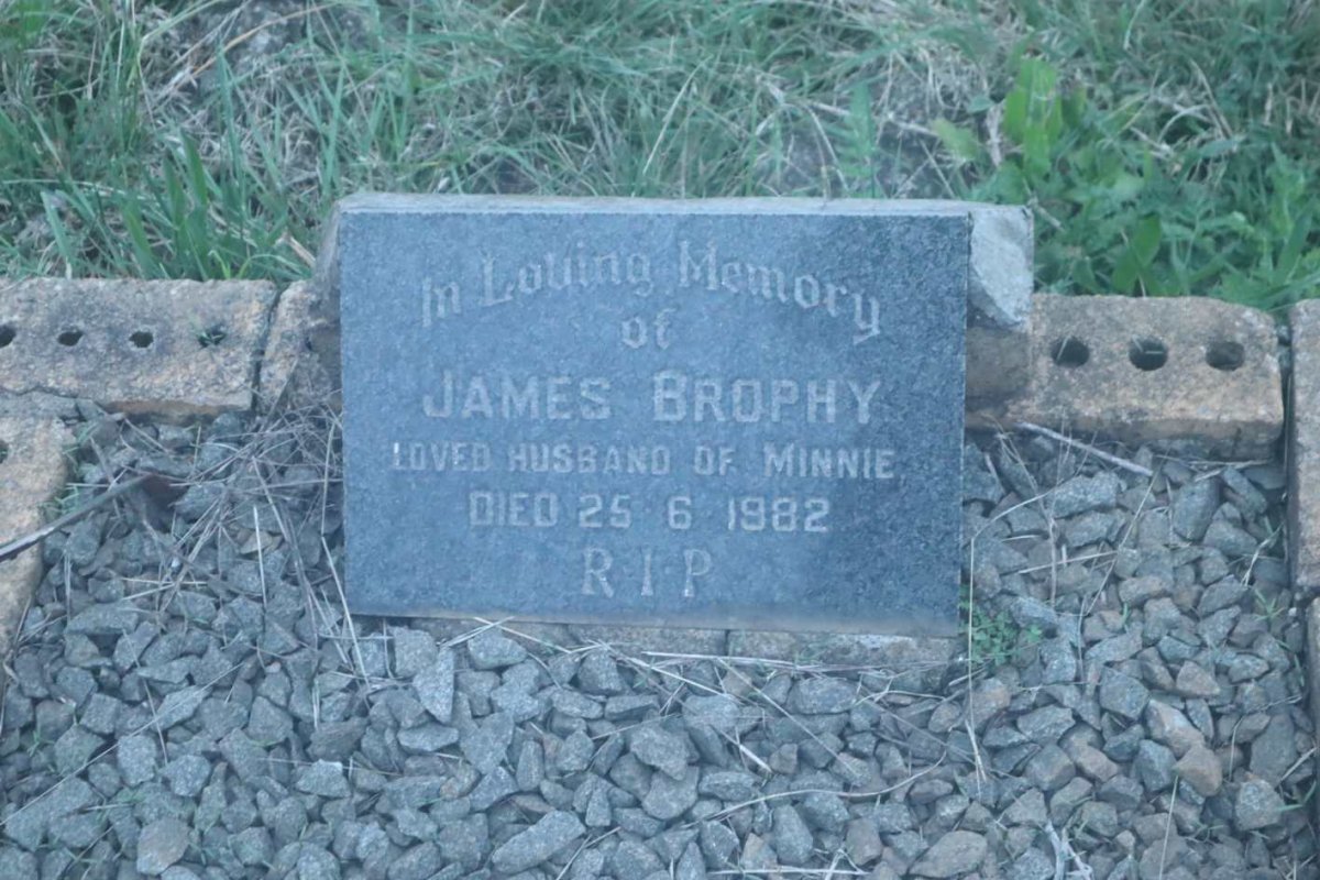 BROPHY James -1982