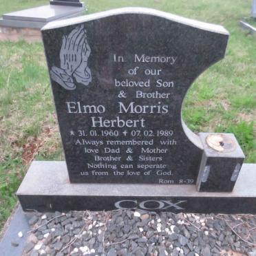 COX Elmo Morris Herbert 1960-1989