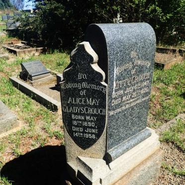 CROUCH Alice May Gladys 1890-1958