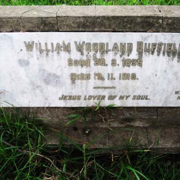 DUFFIELD William Woodland 1899-1918