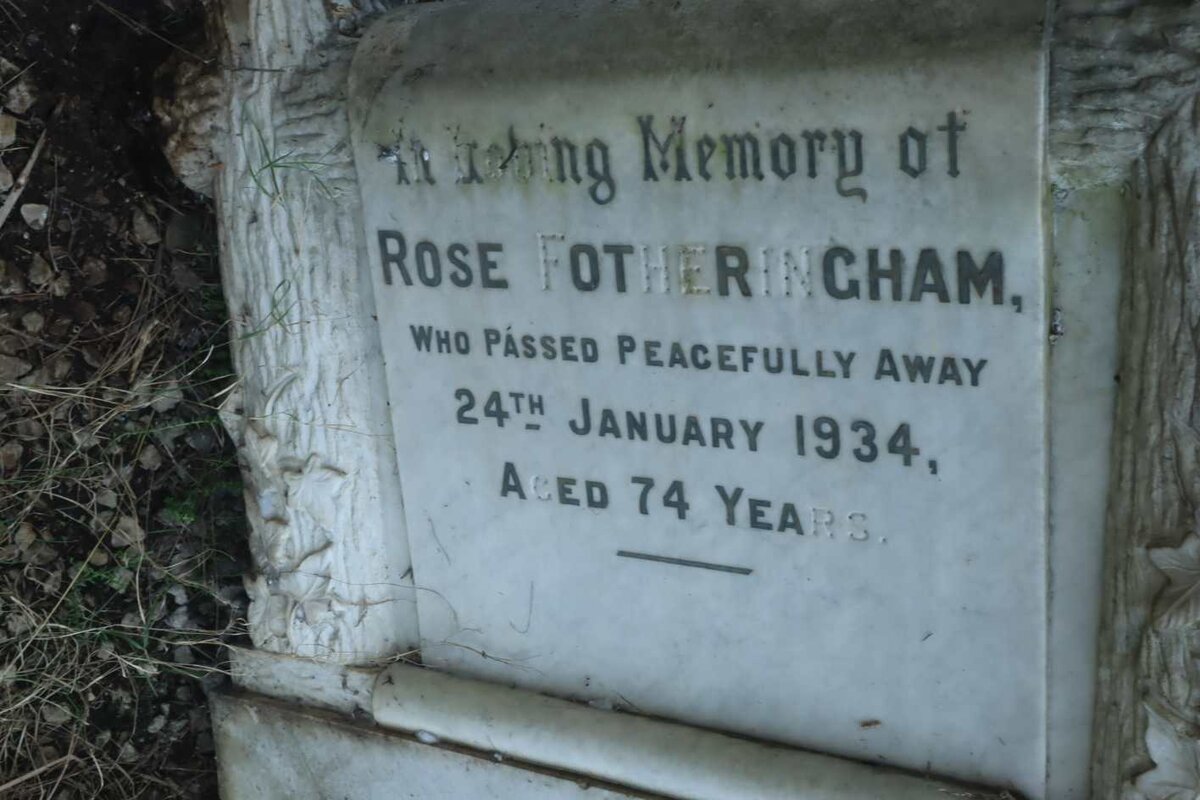 FOTHERINGHAM Rose -1934