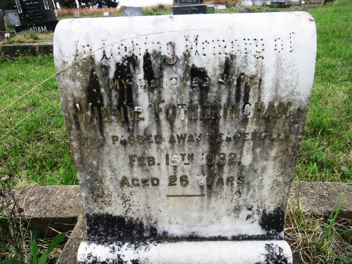 FOTHERINGHAM Winnie -1932