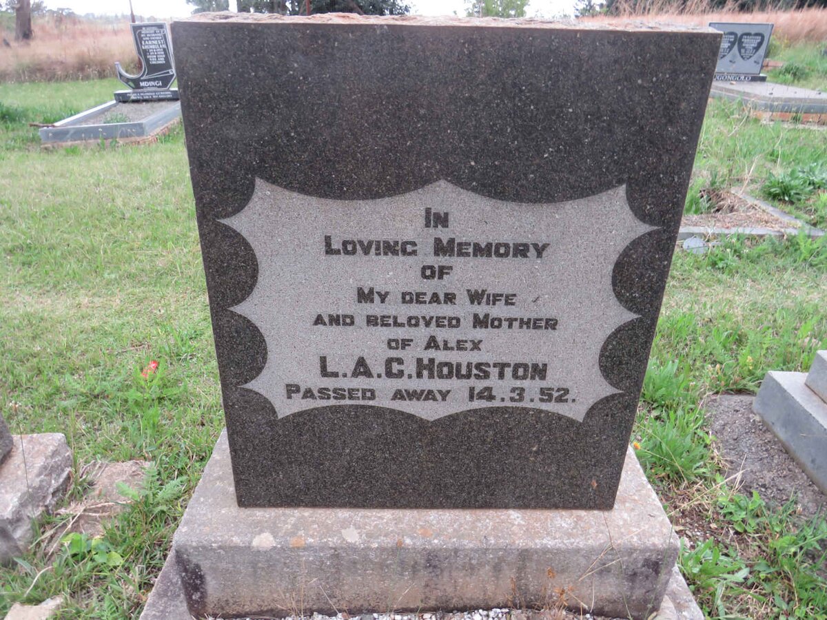 HOUSTON L.A.C. -1952