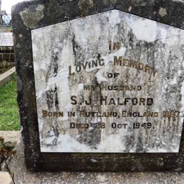 HALFORD S.J. 1867-1949