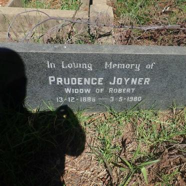 JOYNER Prudence 1886-1980