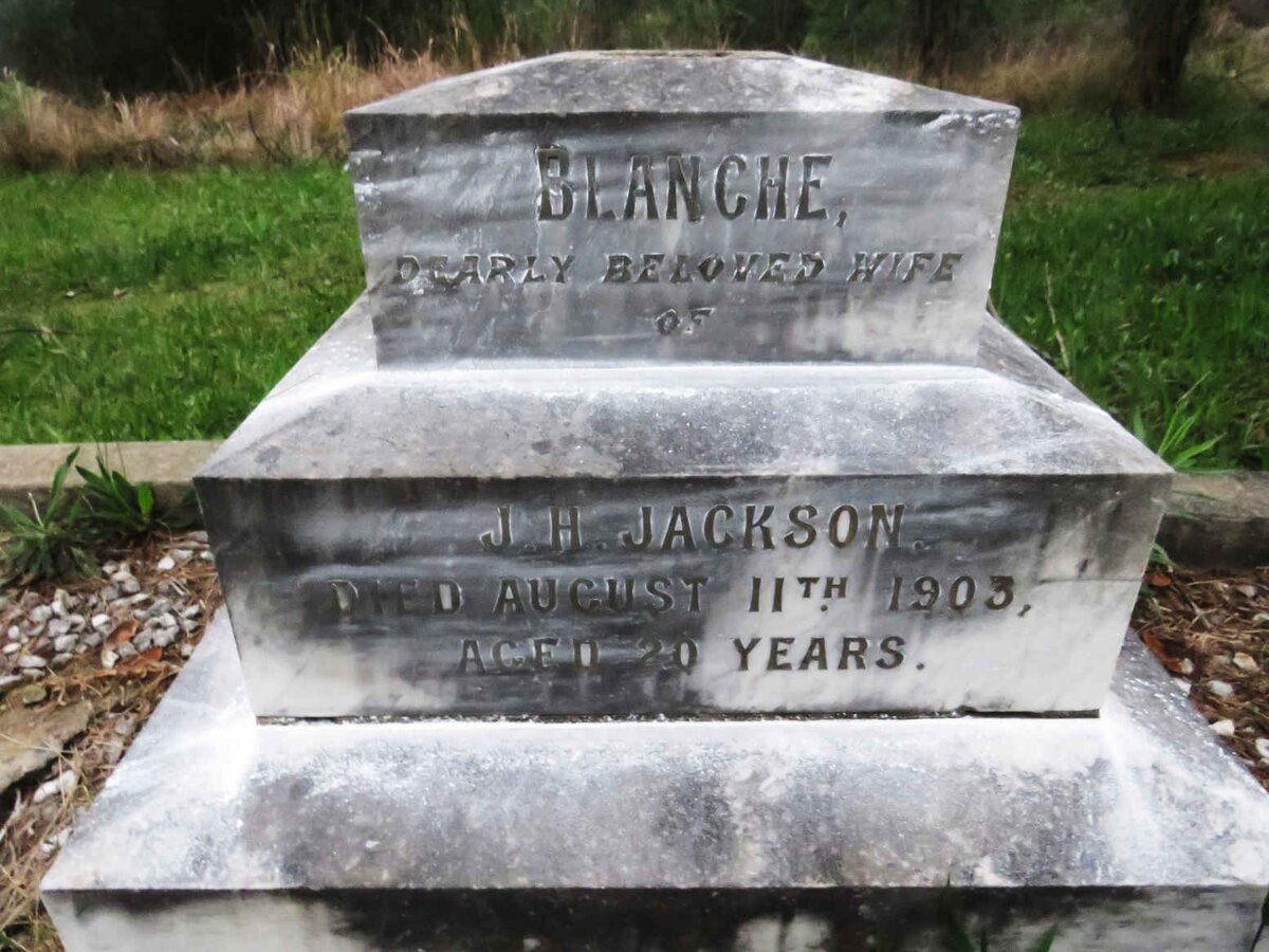 JACKSON Blanche -1903