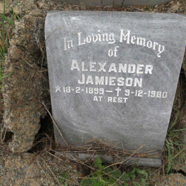 JAMIESON Alexander 1899-1980