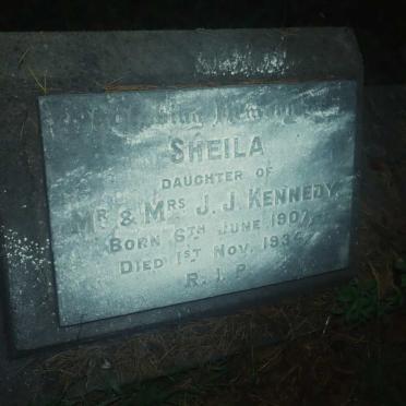 KENNEDY Sheila 1907-1934