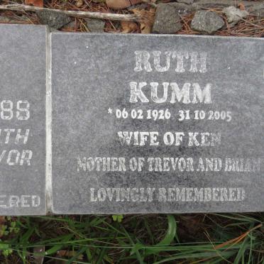 KUMM Ruth 1926-2005