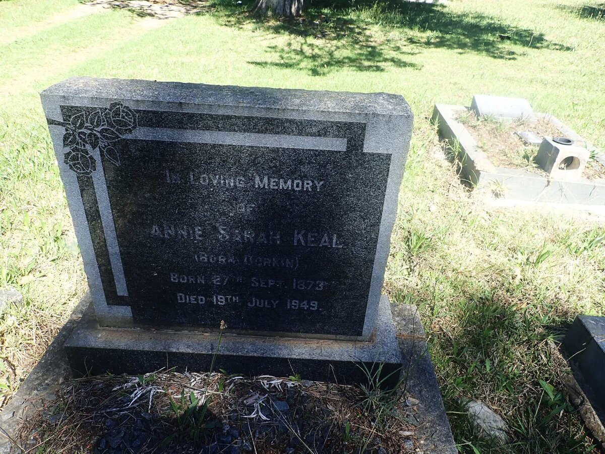 KEAL Annie Sarah nee DORKIN 1873-1949