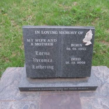 LOTHERING Lorna Veronica 1955-2002