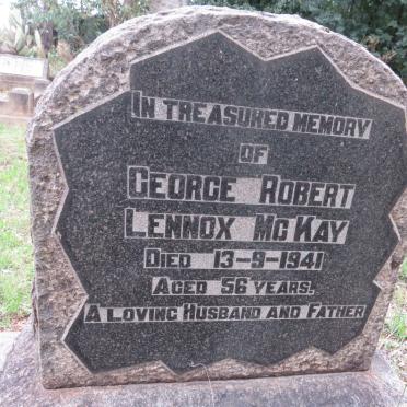 McKAY George Robert Lennox -1941