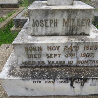 MILLER Joseph 1828-1907