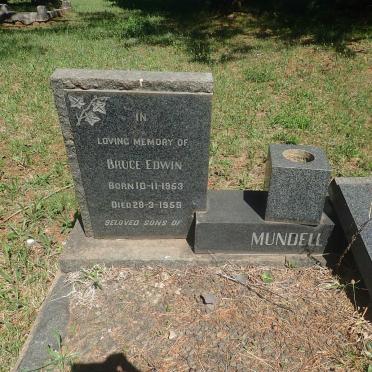 MUNDELL Bruce Edwin 1953-1959