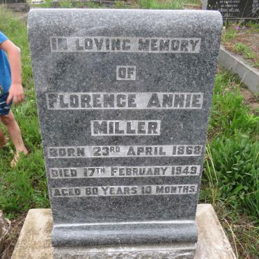 MILLER Florence Annie 1868-1949