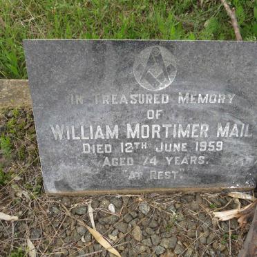 MAIL William Mortimer -1959