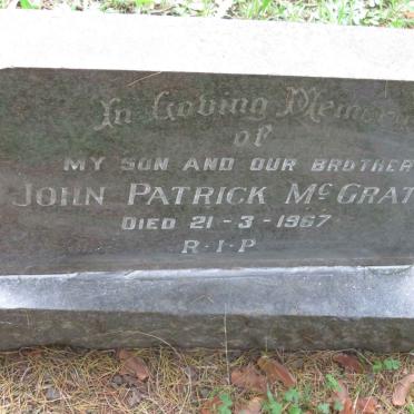 MCGRATH John Patrick -1967